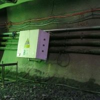 MV junction box operating in tunnel