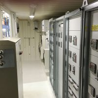 Internal view containerised substation 40’