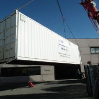 Containerised substation 40’ with central transformer