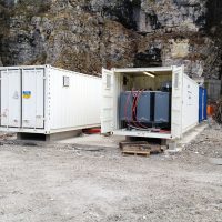 TBM power containerised substations